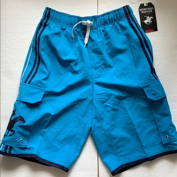 beverly hills polo club swim trunks